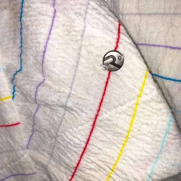 Roxy Rainbow Pinstripe Tank Top. Medium.  Mint condition - Picture 9 of 15